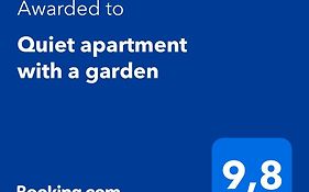 Quiet Apartment With A Garden